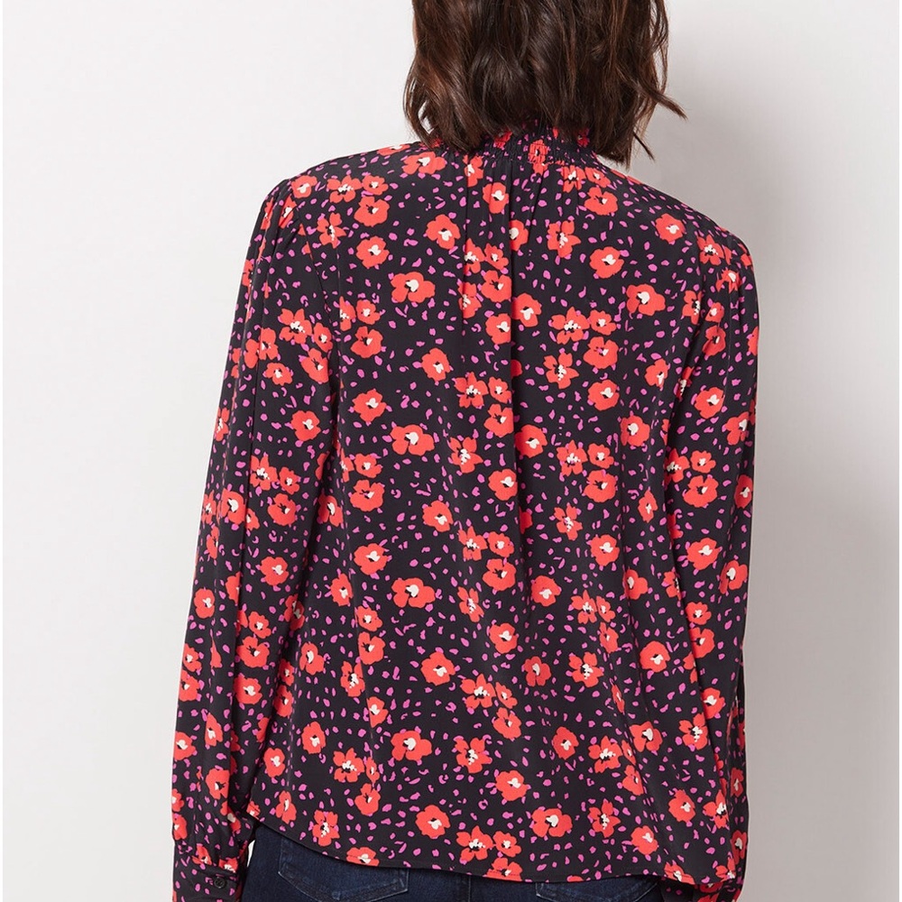 Anthropologie NWT Sanctuary New Romance Floral Popover Lightweight Blouse Medium - Picture 2 of 9